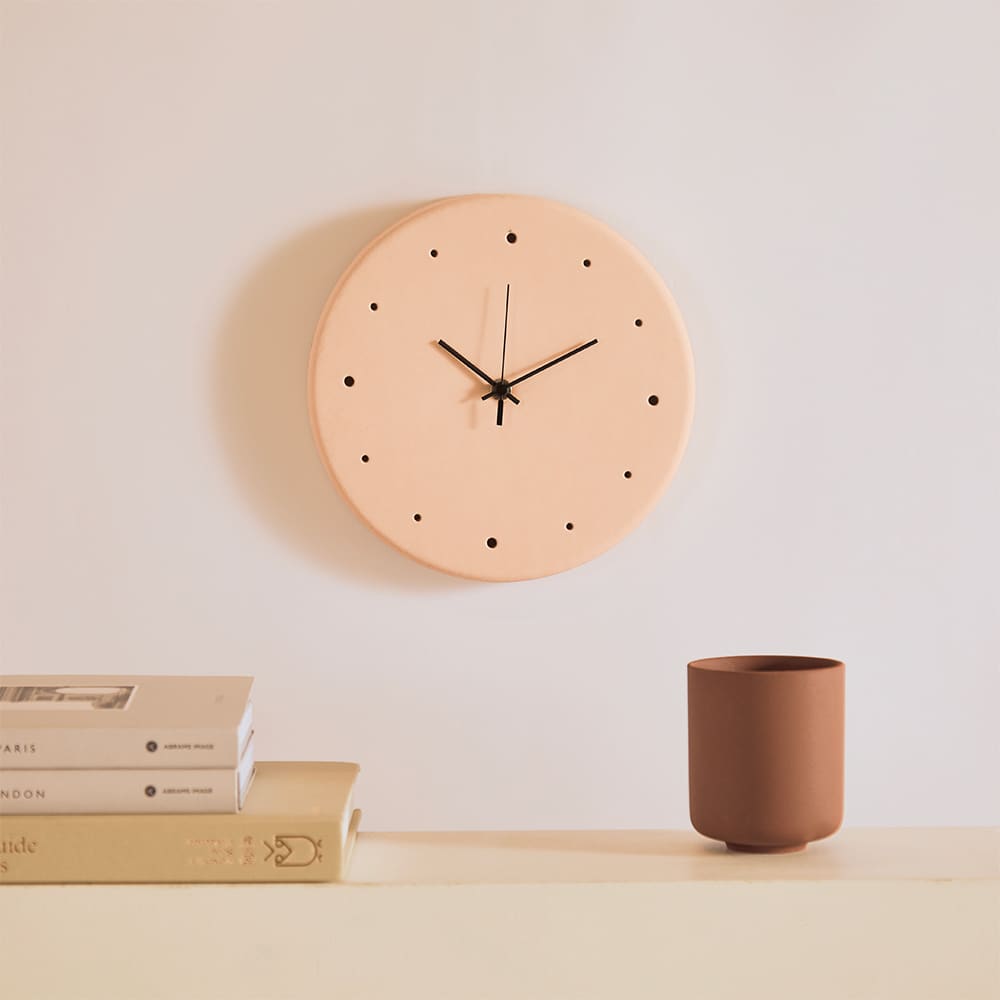 Hender Scheme   Leather Wall Clock  Furniture