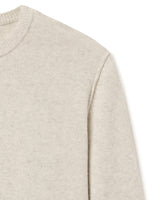 allume VF Merino Cashmere Grey RS—01 Crewneck Stone Knitwear Thumbnail