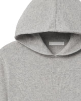 allume VF Merino Cashmere Grey RS—02 Hoodie Flint Knitwear Thumbnail