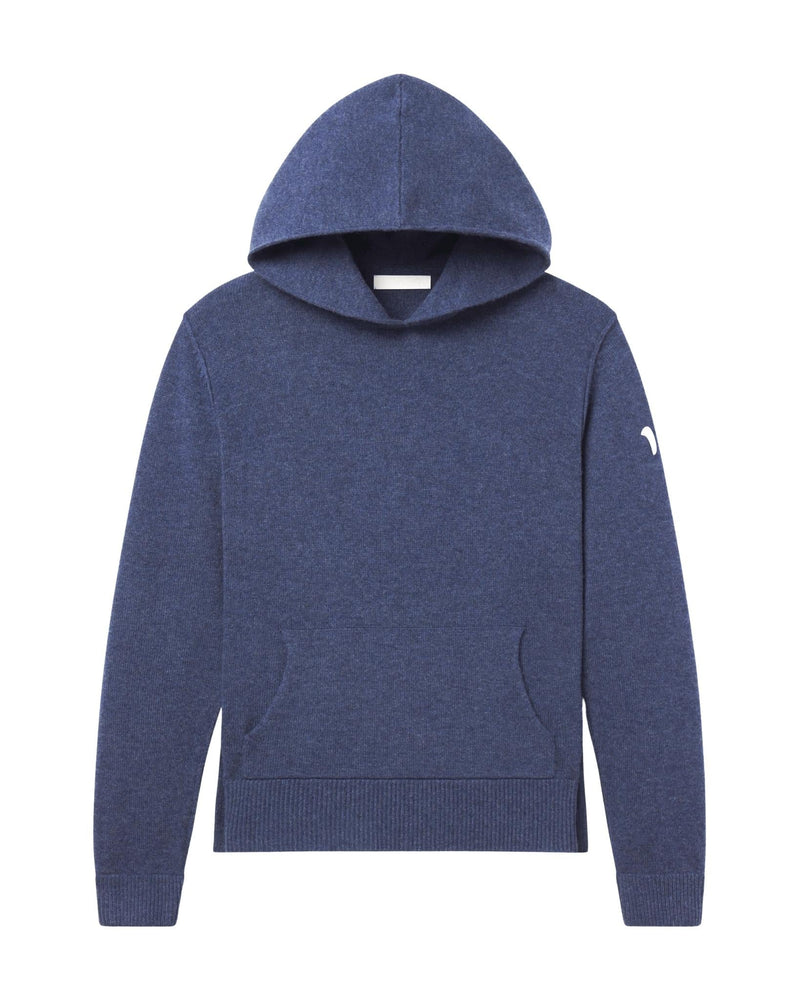 VF Merino Cashmere Blue RS—02 Hoodie Hale Navy Knitwear RS-02 Hoodie Sweaters allume 